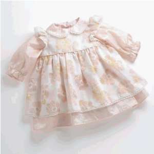  Middleton Doll Toddler Peach Floral Pinafore&Dress #2425 
