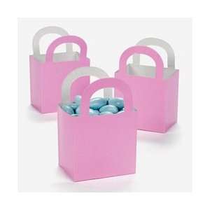   Baby Girl Pink Paper Gift Basket Shower Party Favors
