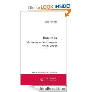 Histoire du Mouvement des Citoyens (1992 2003) (French Edition) Guy 