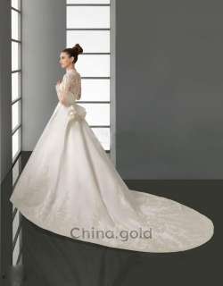 2012 white ivory Wedding dress bridesmaids dresses size custom  