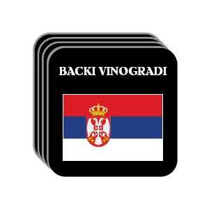  Serbia   BACKI VINOGRADI Set of 4 Mini Mousepad Coasters 