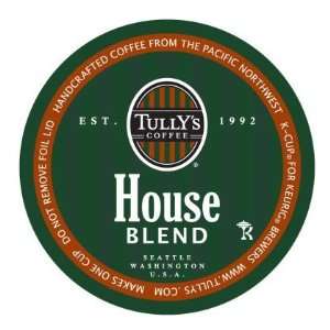  Tullys Coffee House Blend, 24 ct K Cups for Keurig Brewers 