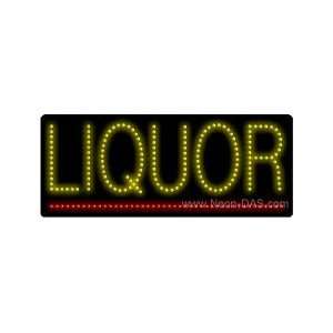  Liquor LED Sign 11 x 27