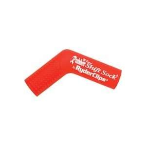  RYDER CLIPS RUBBER SHIFT SOCK (RED) Automotive