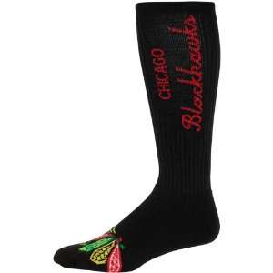   NHL Chicago Blackhawks Snap Back Tube Socks   Black