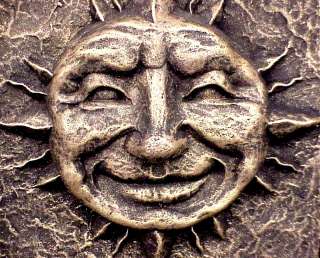 Sun Mask Art Wall Decor Home Garden Plaque 12002  