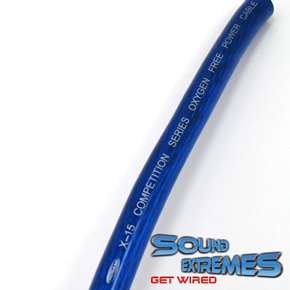 Tsunami X15PRBL1 1/0 (0) Gauge Blue Power Wire Battery Cable