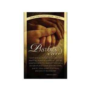  Bulletin Pastor Pastors Creed (Package of 100) Everything 