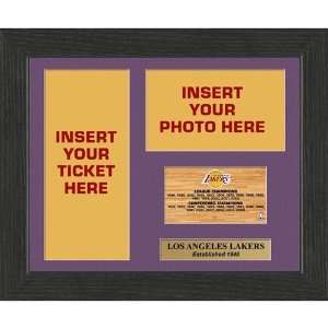  Los Angeles Lakers Ticket Frame