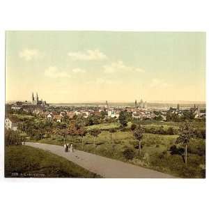  Photochrom Reprint of Bamberg, general view, Bavaria 