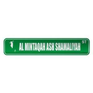   ASH SHAMALIYAH ST  STREET SIGN CITY BAHRAIN