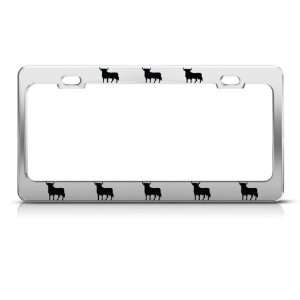  Matador Bull Rodeo Animal Metal license plate frame Tag 