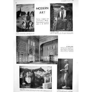  1930 MODERN ART SHEIKH EL BALAD THRONE ROOM MAHMOUD SAID 