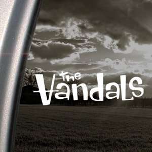  The Vandals Decal Punk Rock Band Truck Window Sticker Automotive