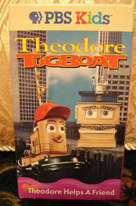 PBS Kids Vhs Theodore Tugboat Helps a Friend NEW Sealed 794054375039 