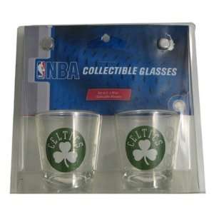  NBA Shot Glass Cup (2 Pack)   Boston Celtics