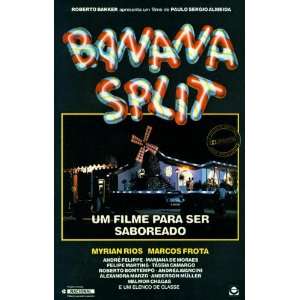 Banana Split Movie Poster (11 x 17 Inches   28cm x 44cm) (1988 