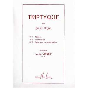  Triptyque Op. 58 (9790230928250) Books