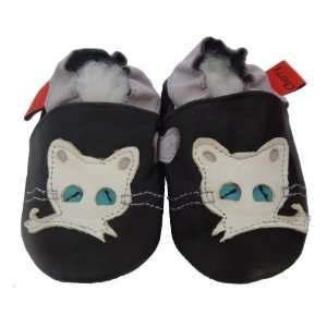  Soft Leather Baby Shoes White Cat 6 12 months Baby