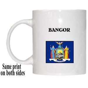  US State Flag   BANGOR, New York (NY) Mug 