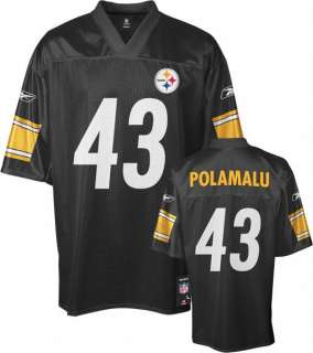 Troy Polamalu Pittsburgh Steelers NFL Boys Kids Youth Jersey S XL 