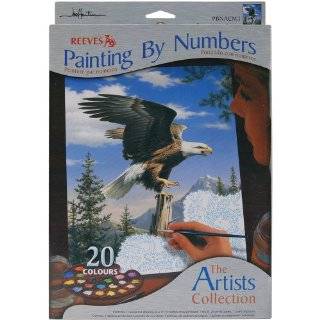   Inch by 12 Inch Paint by Number Artists Collection, Screaming Eagle