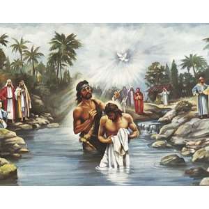  White Baptism by Beverly Lopez 28x22