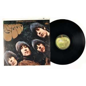     Paul McCartney Rubber Soul Autographed Record w/ Video Proof