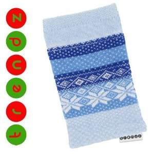  Trendz Christmas Fairisle Blue Mobile Phone Sock Cell 