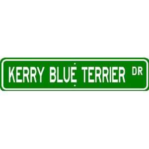  Kerry Blue Terrier STREET SIGN ~ High Quality Aluminum 