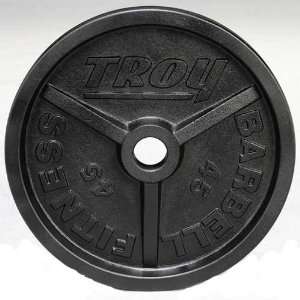  TROY Barbell 300# Premium Grade Olympic Plates Sports 