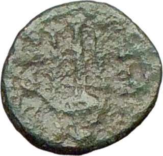 NEAPOLIS Campania 300BC Ancient Greek Coin APOLLO Tripo  