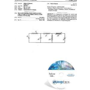 NEW Patent CD for BIAS AND TEMPERATURE COMPENSATING CIRCUIT FOR TUNNEL 