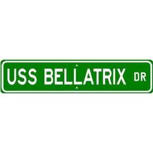  USS BELLATRIX AKR 288 Street Sign   Navy Ship Gift Sai 