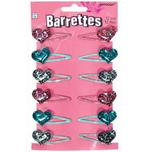    Lets Party By Amscan Heart Barettes Assorted 