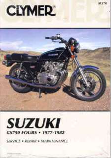 Suzuki GS750 Service Manual 1977   1982  