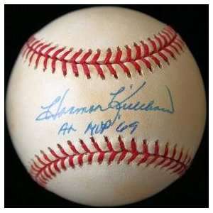 Harmon Killebrew Autographed Ball   American League   Autographed 