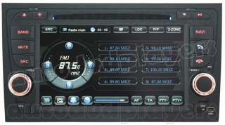 Audi A4 DVD GPS Navigation player 7 Digital Touchscree  