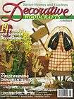 DECORATIVE WOODCRAFTS  Back Issue   August 1996