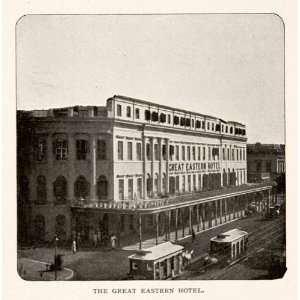1901 Print LaLiT Great Eastern Kolkata Hotel Bharat Auckland India 