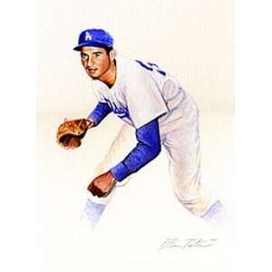 Sandy Koufax Los Angeles Dodgers Small Giclee  Sports 