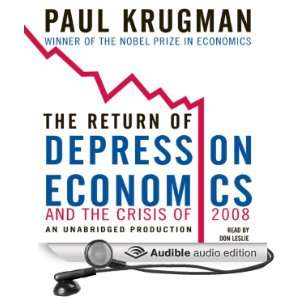   of 2008 (Audible Audio Edition) Paul Krugman, Don Leslie Books