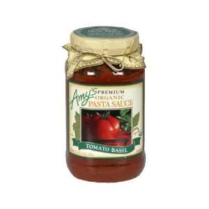 Amys Organic Tomato Basil Sauce   24.5 Grocery & Gourmet Food