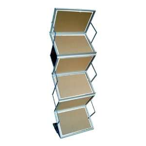    Folding Literature Display Rack   Double Sided