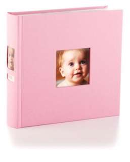   Pink Cloth Side Photo Album 9X9 by Pearhead