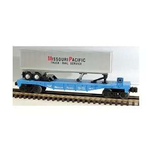   Lionel Missouri Pacific Flat Car with Trailer Toys & Games