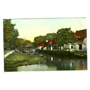  Batavia Glodok Postcard Java Netherlands Indies 