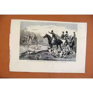  Condition Of Ireland Kildare Hounds Knockacree C1884