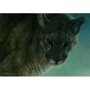  Robert Bateman   Starlight Cougar