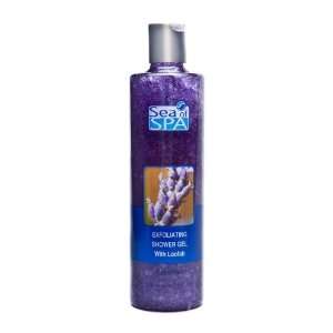   Exfoliating Shower Gel With Loofah  Lavender
